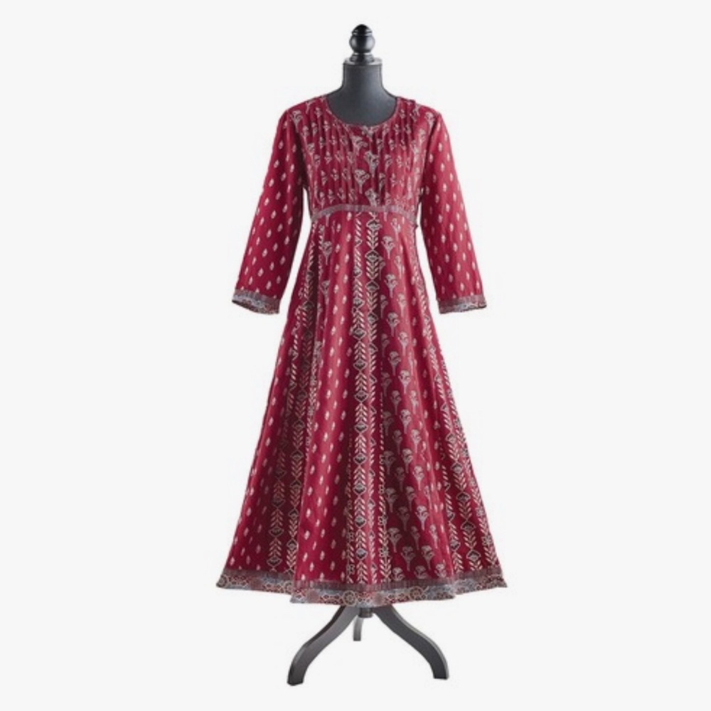 April Cornell Anya dress size XL 100% cotton